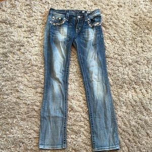 Womens Miss Me signature straight